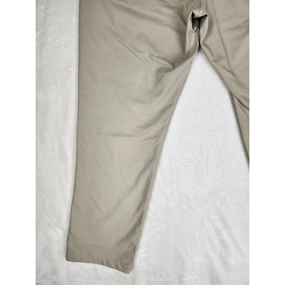 Under Armour Showdown Golf Pants Men's 38 x 32 Beige Performance Stretch Elastic - Picture 9 of 14